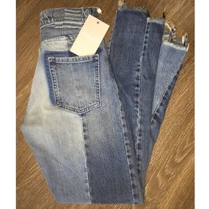 Lolita Crop / Galaxy Wash Jeans